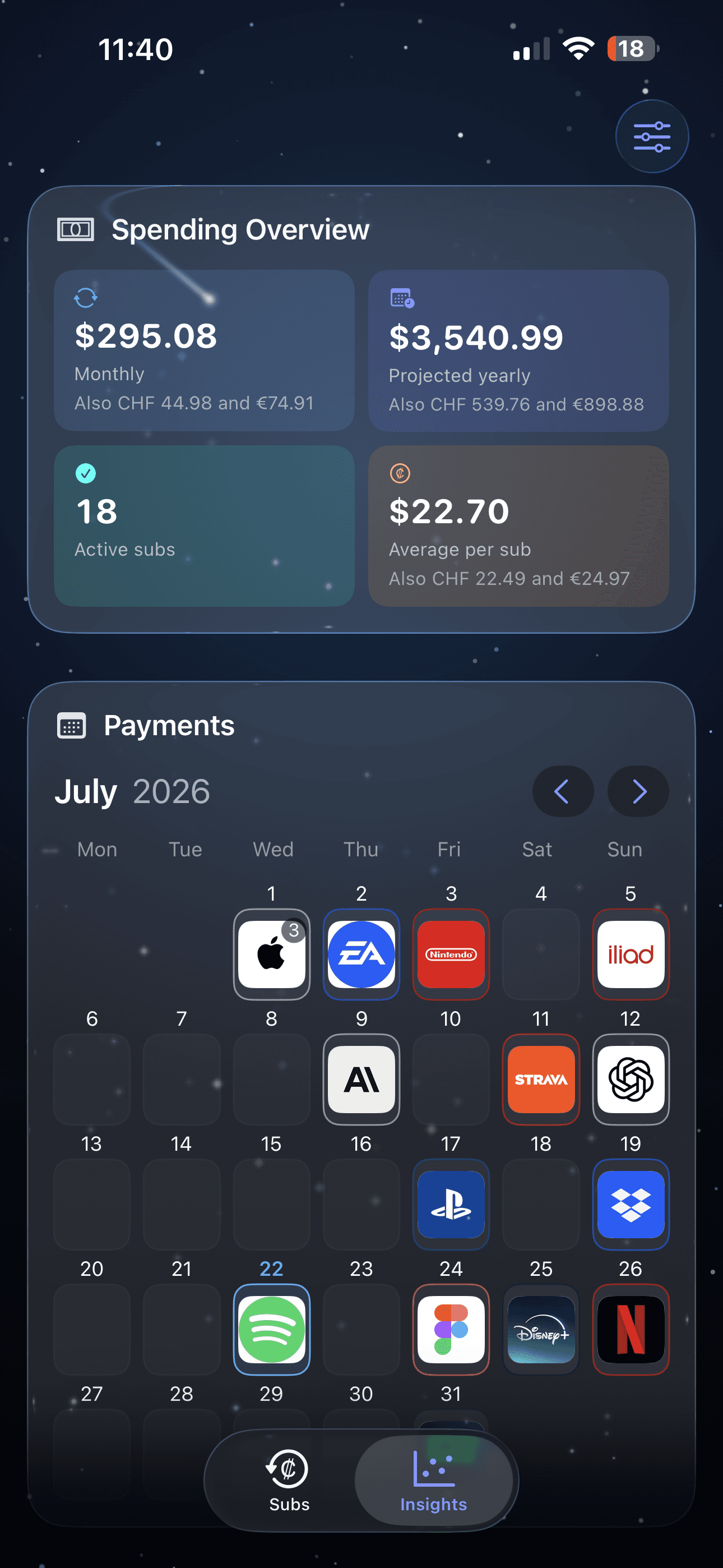 Gargantua right app screenshot